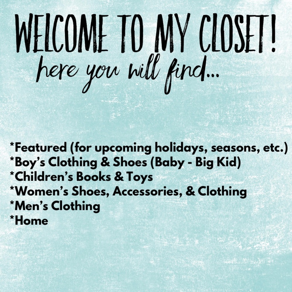 ✨Welcome to my closet!✨